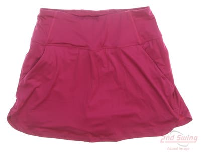 New Womens Puma Pwrmesh Golf Skort Small S Pink MSRP $70